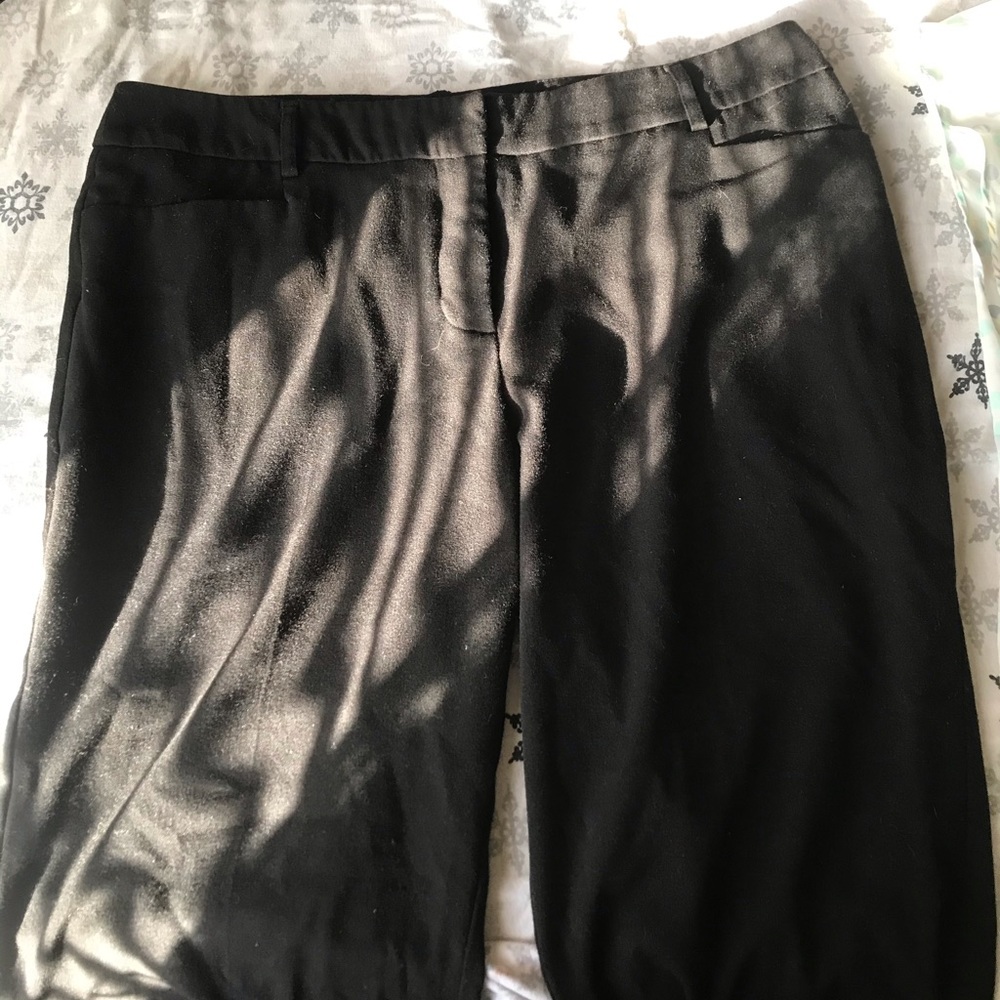 Dress pants , black